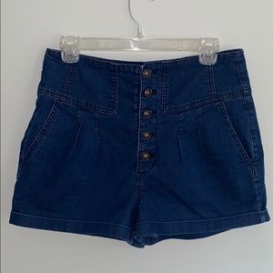 UO Pins & Needles retro shorts